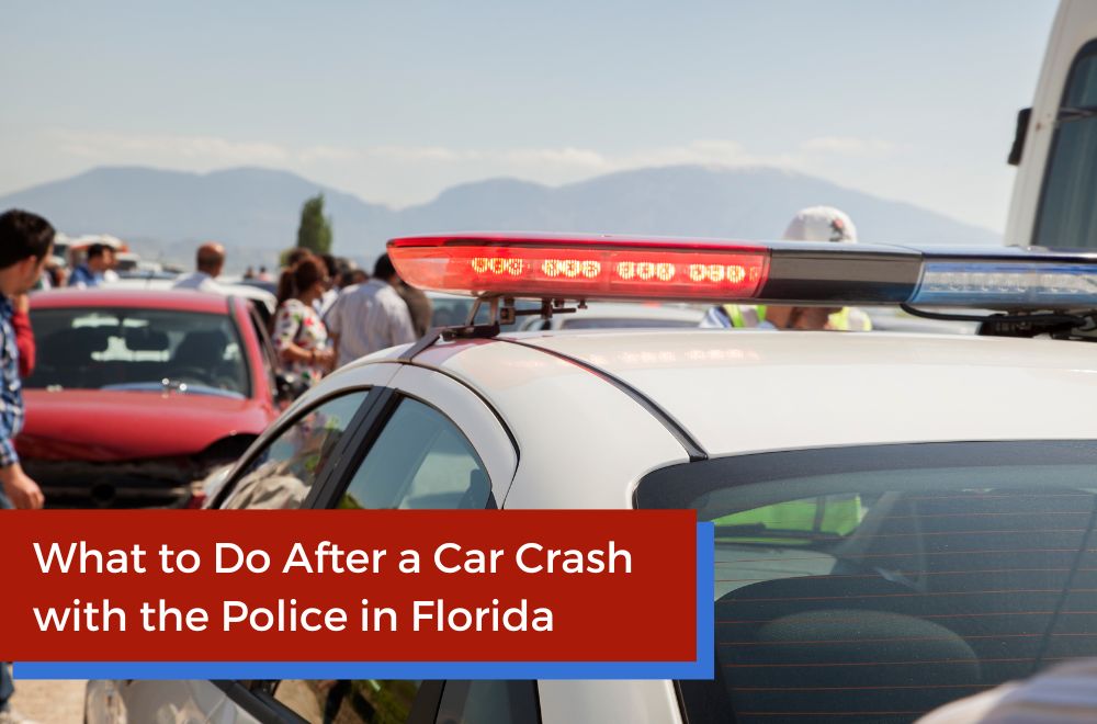 car accident with the police in florida