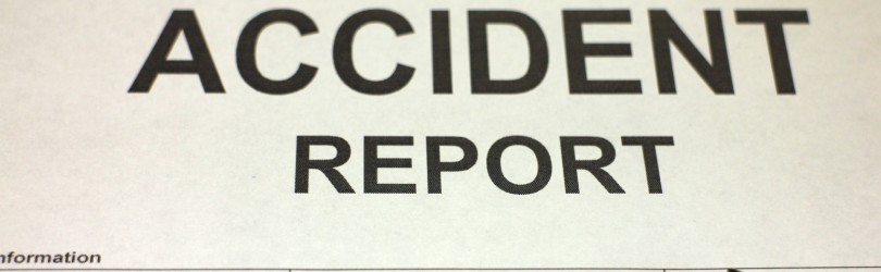 Accident report sheet