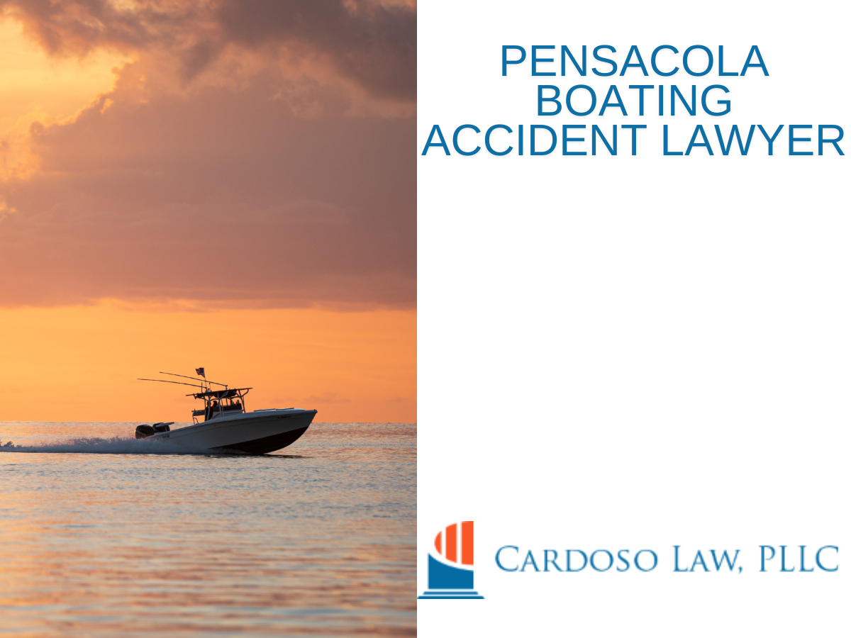 a boat in the waters of Pensacola, FL