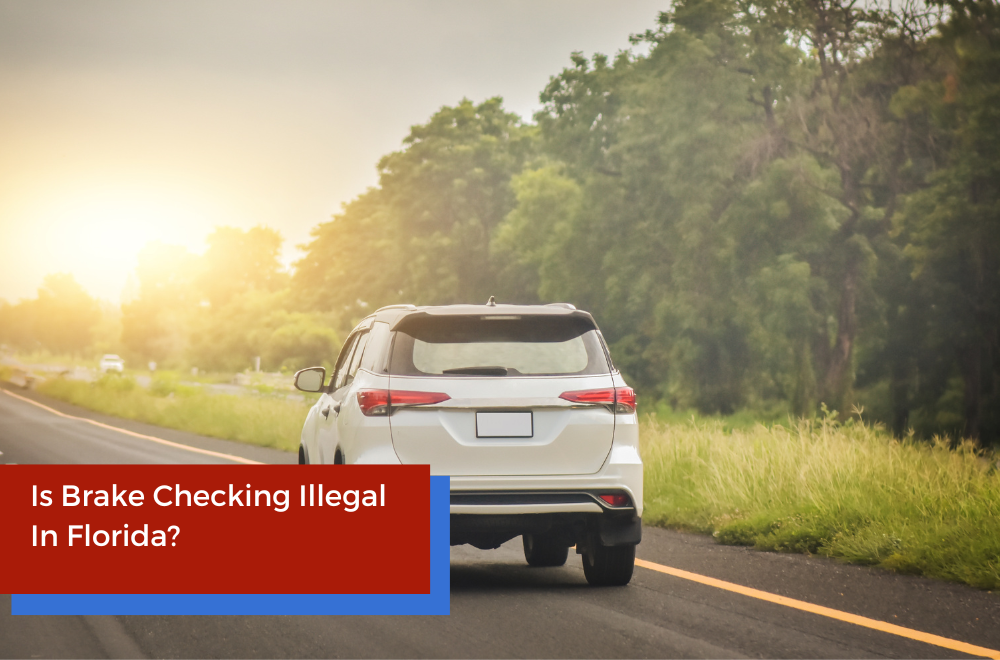 car on a highway in Florida